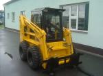 Hydraulic Electric Skid Steer Loader , 20 ° Grade Ability Skid Steer Track