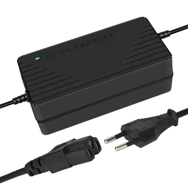 China 90W Output Power PC Fireproof Material Electric Vehicle Lithium Battery Charger for 48V5A Ternary Lithium 54.6V58.8V factory