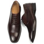 Brogue Category Men'S Wedding Dress Shoes Custom Printing Logo Loafer Design