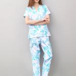 factory custom logo best price sexy 3 pockets active classic printing scrubs