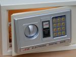 E17 Electronic Home Safe Steel Safe Key Lock Safe 370mm Password Working