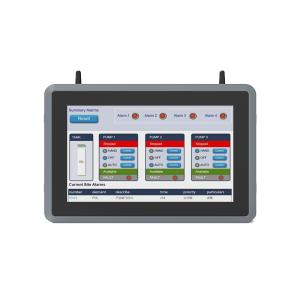 China 1080P 13.3 Inch Industrial Touch Monitor Embedded All In One PC factory