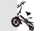 Compact Size Small Folding Electric Bike 36V 10AH Battery 17.5KG 107 * 45 *