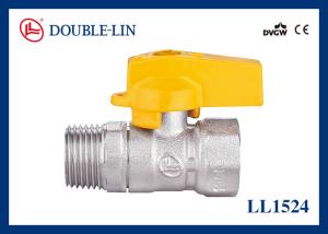 China 1/2&quot; X 1/2&quot; Male X Female HPB 57-3 Brass Gas Valves factory