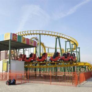 China Funfair Rides Carnival Rides Amusement Park Equipment Crazy Mouse Roller Coaster factory