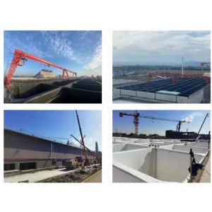 Customized Steel Structure Canopy For Garbage Disposal Anti Corrosion