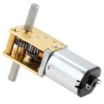 12mm N20 40rpm DC Gear Motor Mini Double Shaft Worm Gear Motor High Torque