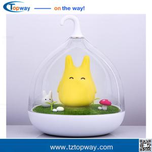 China kid's Night Lights Handle Touch Sensor Vibration Cage Lamp Valentines Gift factory