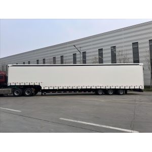 Versatile CIMC Tarped Semi-Trailer Frames New Design Durable Customizable For Cargo Protection For Sale