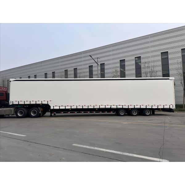 Versatile CIMC Tarped Semi-Trailer Frames New Design Durable Customizable For