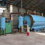 Waste Tires Recycling Production Line For Fuel Oil, Scrap Tyre To Oil Pyrolysis