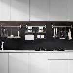Kitchen Paper Holder Wall-mounted Type Kitchen Storage Basket Set Perfect