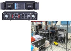 China Musical Tube Professional Power Amplifier Transformer 4 Channel 800 Watt factory