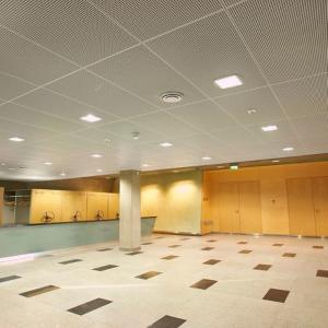 China Aluminum Metal Snap In Ceiling Fireproof Customizable Size factory