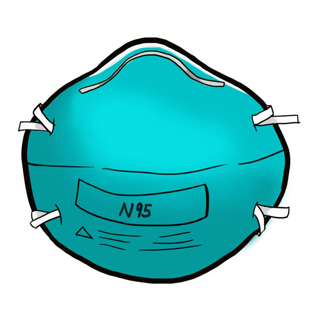Safety Disposable Mouth Mask 4 Ply N95 Breathable With Non Woven Earloop