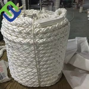 8 Strand Monofilament Polypropylene Rope Towing Ship Mooring Lines