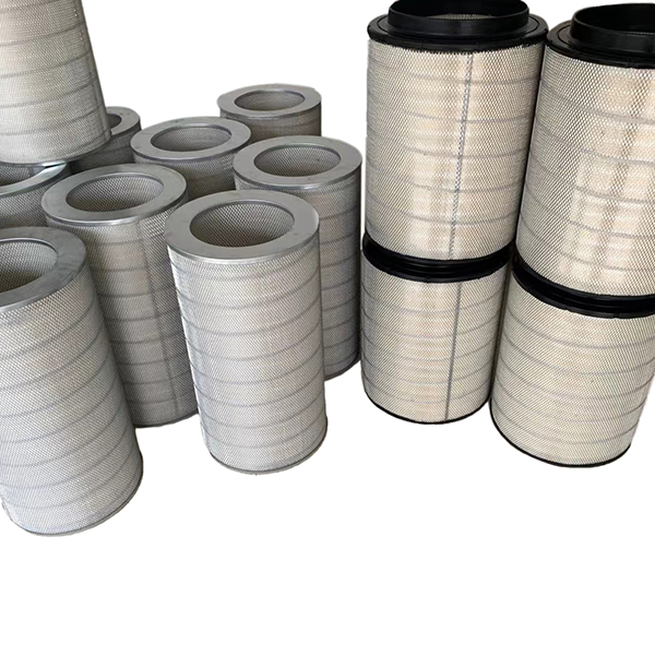 Metal Fume Silica Dust Collector Filter Superfine Fiber Pleated Filter Element