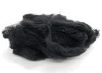 Nonwoven Black Regenerated Polyester Fiber Good Elongation Rate Low Defects