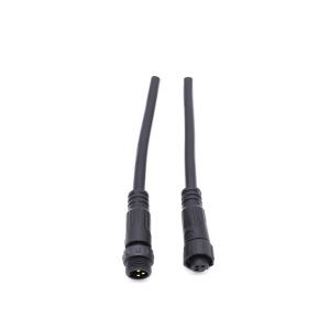 China Waterproof Push Lock Wire Connectors , Plastic M12 6 Pin Connector factory