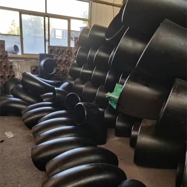 72" Carbon Steel Elbow Pipe Fittings Pure Seamless Black 1.5d Long Raduis Astm
