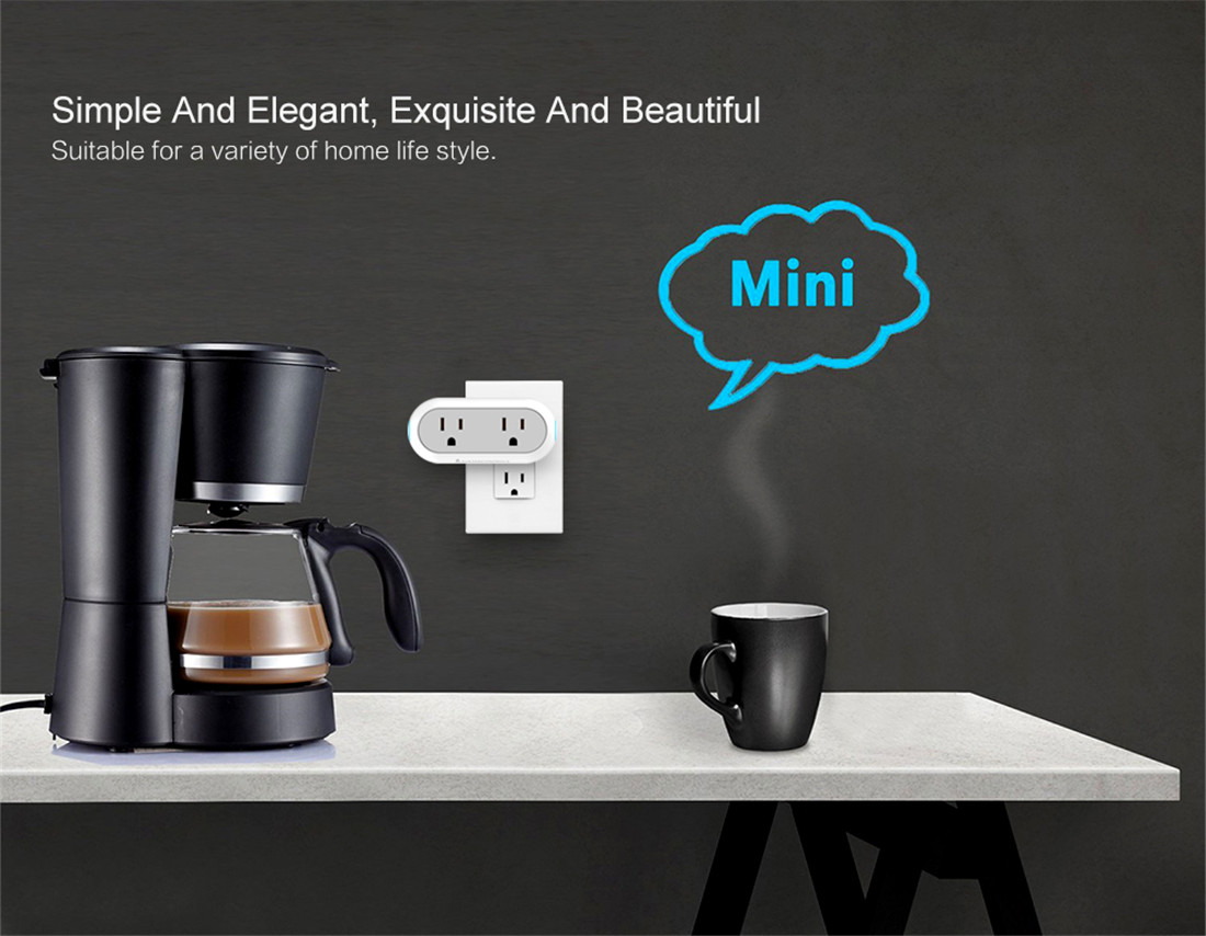 2 in 1 smart wifi plug with ETL certificate