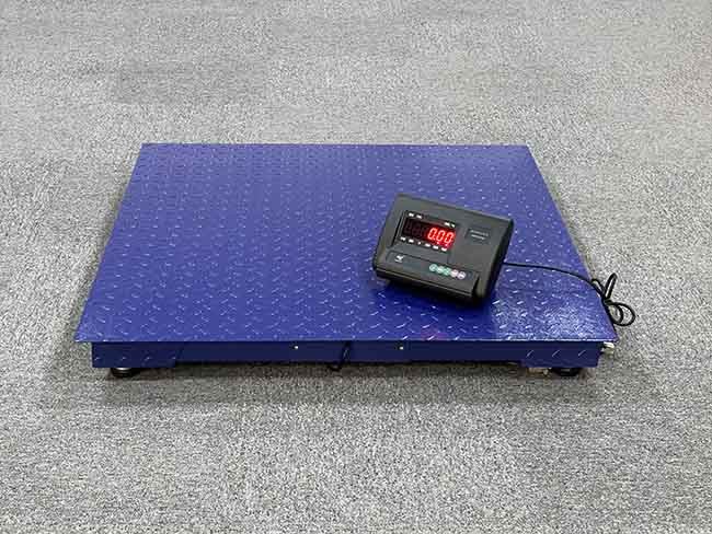 Warehouse Heavy Duty Platform Weighing Scale 1500Kg 1x1m