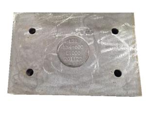 China Cement Mill Casting Chromium Wear Plates 63HRC factory