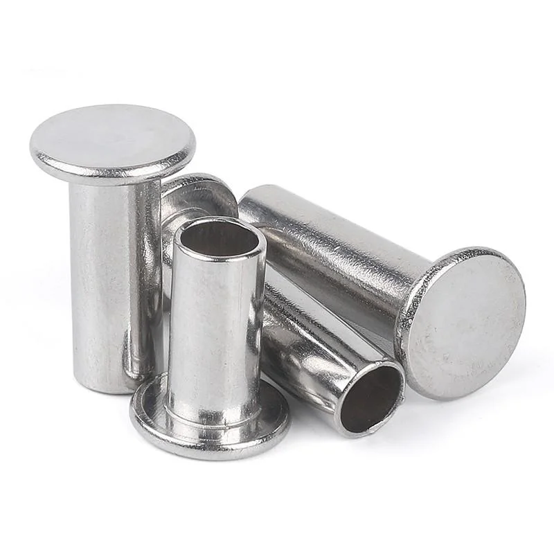 Stainless Steel Flat Head Half Rivet DIN6792