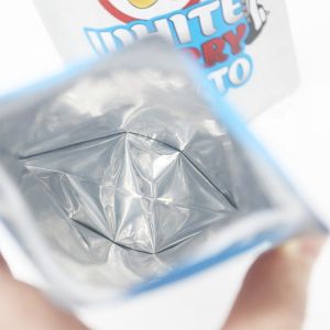 Resealable Gravure Printed Foil Pouches 0.125oz Flat Bottom Pouch