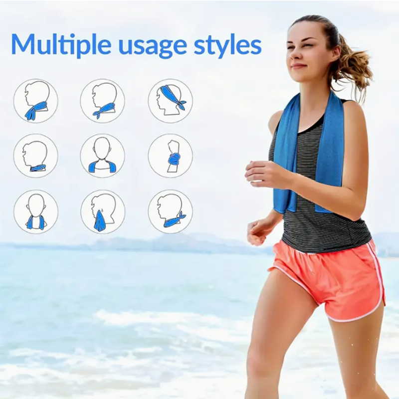 160gsm Super Absorbent Antibacterial Microfiber Travel Towel for Lightweight and