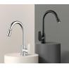 Buy cheap SUS304 Single Handle Kitchen Faucets Hot And Cold Tap Mixer Chrome from wholesalers