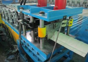 China Ridge Cap Roll Forming Machine PPGI Color Steel Corrugated Roof Sheet factory