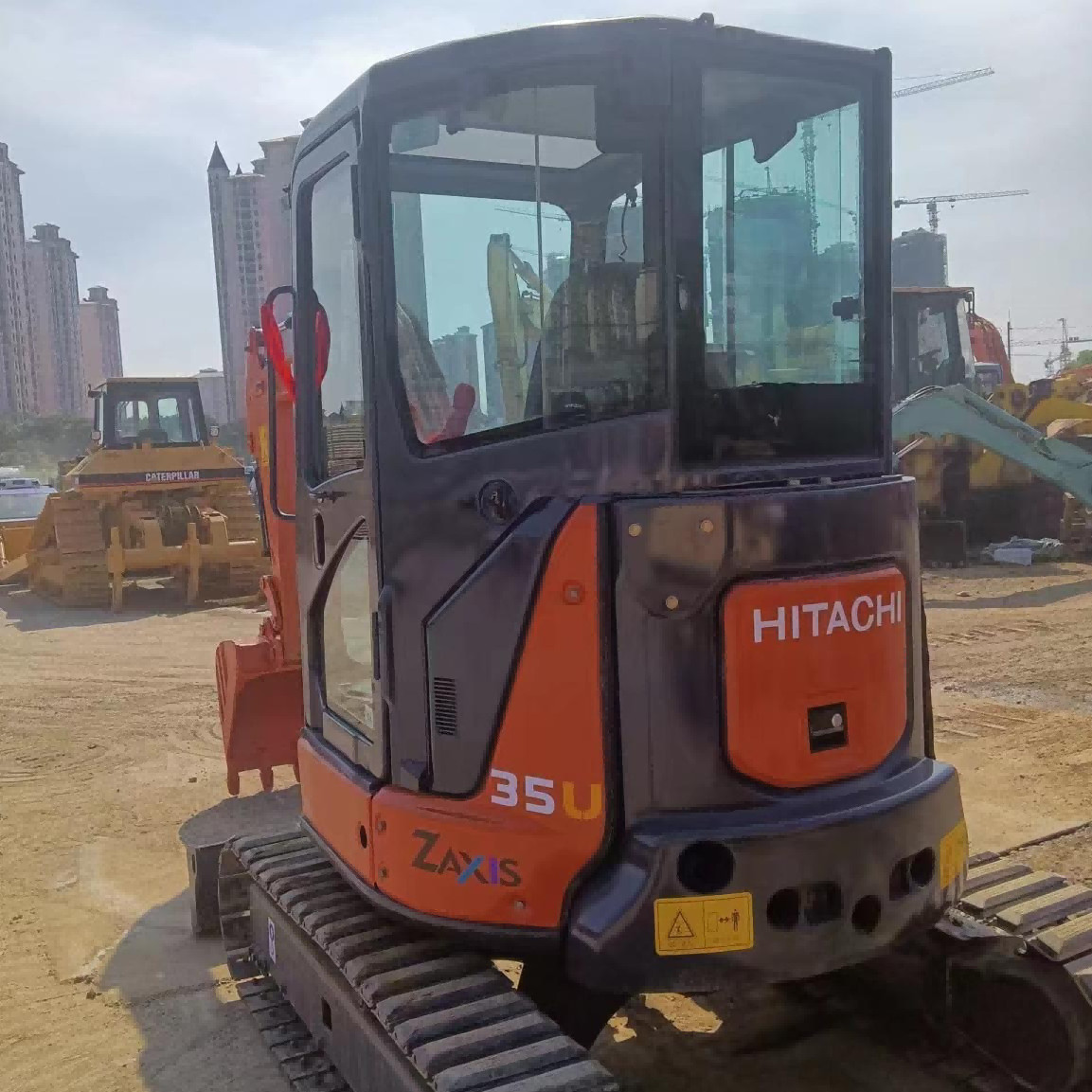 Secondhand Excavator Original Hitachi ZX35 used Hydraulic 3.5ton Crawler Digger