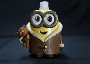 China Lovely Minions Figure Cartoon Plastic Bottle For Promotion Gift 16*8*8cm factory