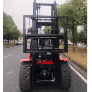 China Shipping Container Forklift Lift Height 3000-5000mm Mast Tilt Angle 6/12 Degree Manufacturers factory
