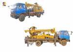 Diesel Engine Driven Water Well Digging Equipment Mounted On 4 X 4 Truck For Bad