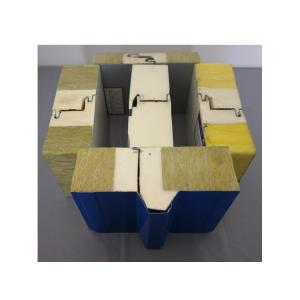 China 64kg/M3 150mm Glasswool Sandwich Panel Customized Length Modern factory