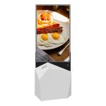 55 Inch Lcd Double Sided Advertising Display Kiosk Digital Signage Touch Screen
