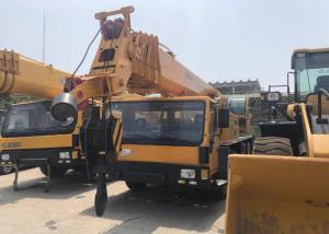 China XCMG QY50K Second Hand Crane , Yellow Lift Up 50 Ton Mobile Crane Used factory