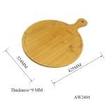 round pizza stone