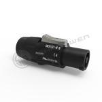 CQC Waterproof Power Connector Black Powercon Plug 250v 20A