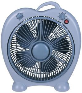 China Lightweight Tabletop Quiet Small Box Fan 220V With 3 Speed Setting factory