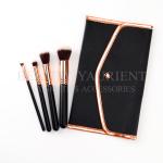 Customized Logo 4 Piece Makeup Brush Set Private Label Face Brush With Beautiful