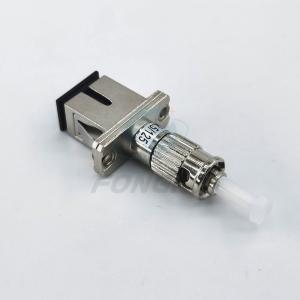 China FTTH Network Fiber Switch Adapter , ST Male to SC Female 62.5/125 Hybrid Adapter factory
