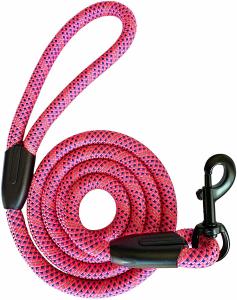 China Highly Reflective Nylon Dog Leash Comfortable Handle factory