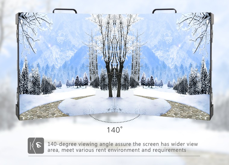 PH8 320*160 40*20 LED Video Wall Display 960*960mm IP65 Ingress Level