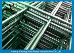 Powder Coated Twin / Double Wire Fence 200*50mm Wire Mesh Fence For Country