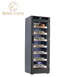Spanish Cedar Wood Shelves Cigar Display Cabinet With Humidifier