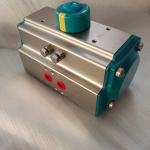 AT Series 5021 green color rack and pinion pneumatic actuator control valve