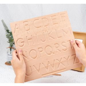 China Montessori Language Development Toy English Capital Alphabet Letters on sale